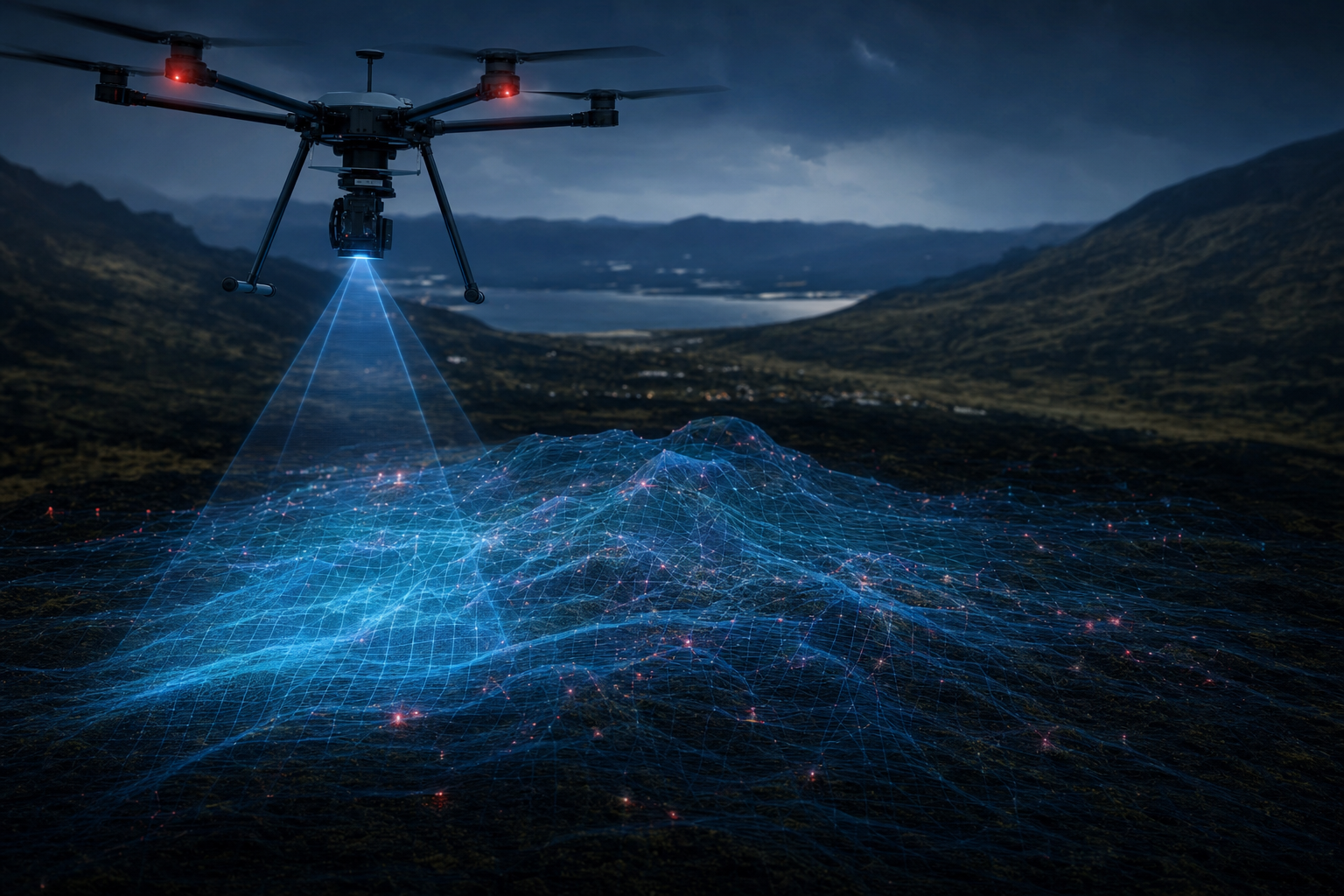 Survey & Mapping drone operations